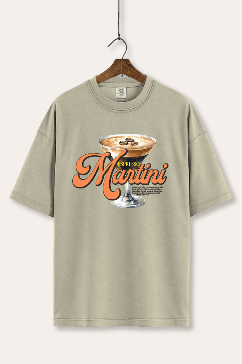 espresso martini graphic comfort colors® tee