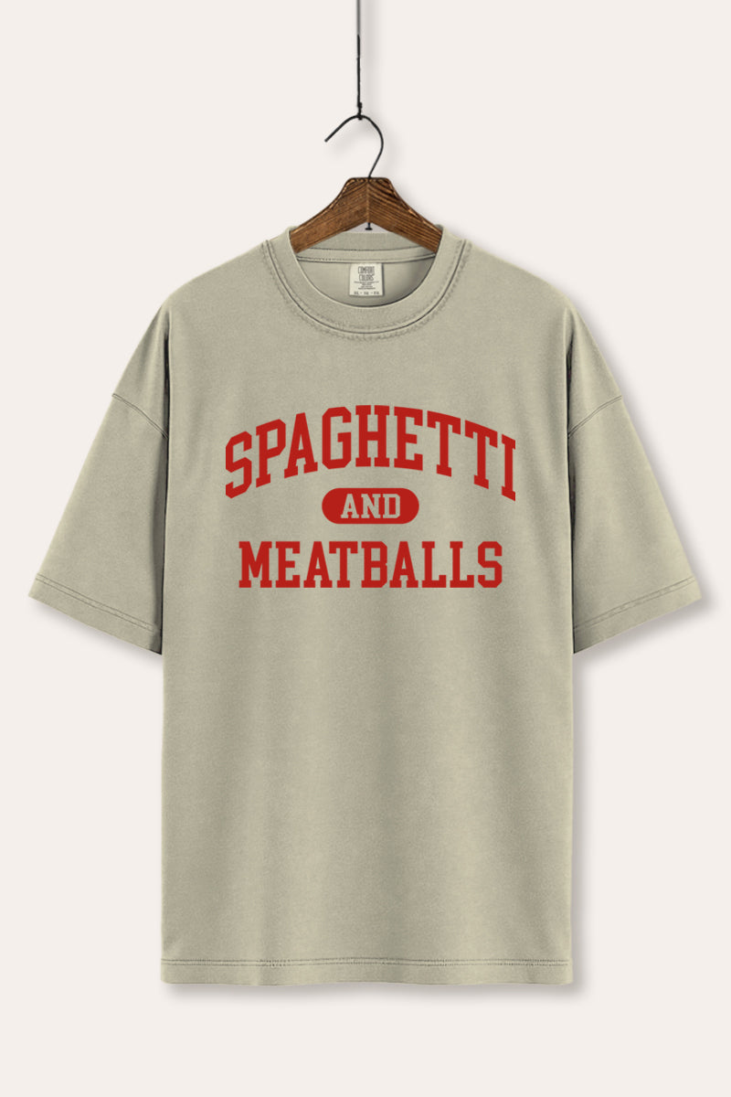 Spaghetti & Meatballs Graphic Women's Comfort Tee