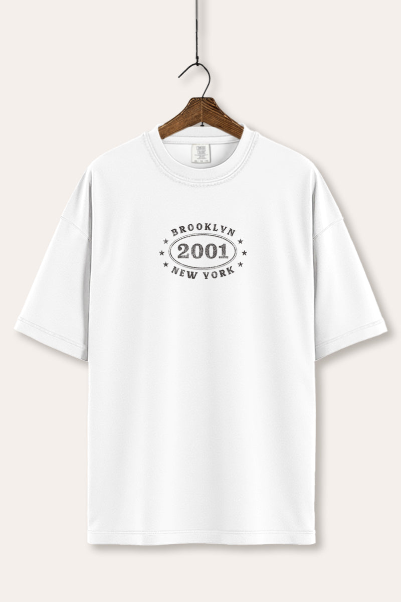 Brooklyn Newyork Emblem Graphic Tee Women's Comfort Fit