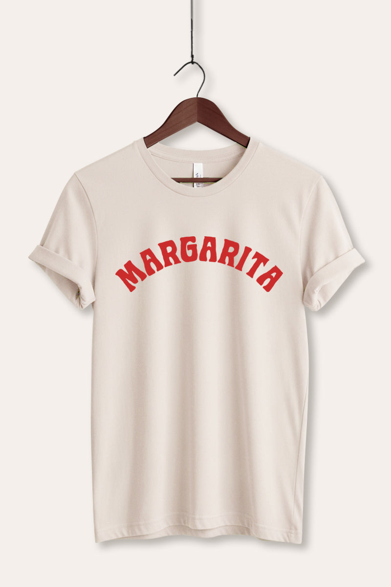 Margarita Arched Typography Women's Jersey Tee