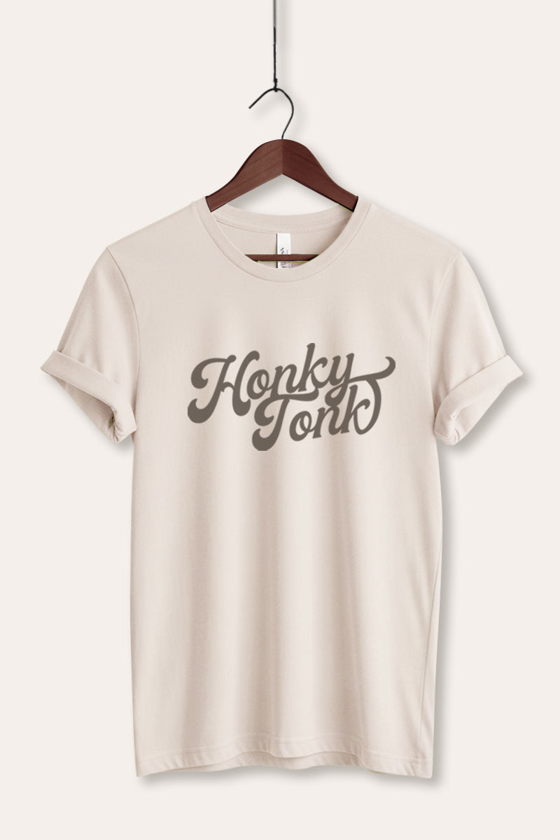 honky tonk graphic bella+canvas® tee