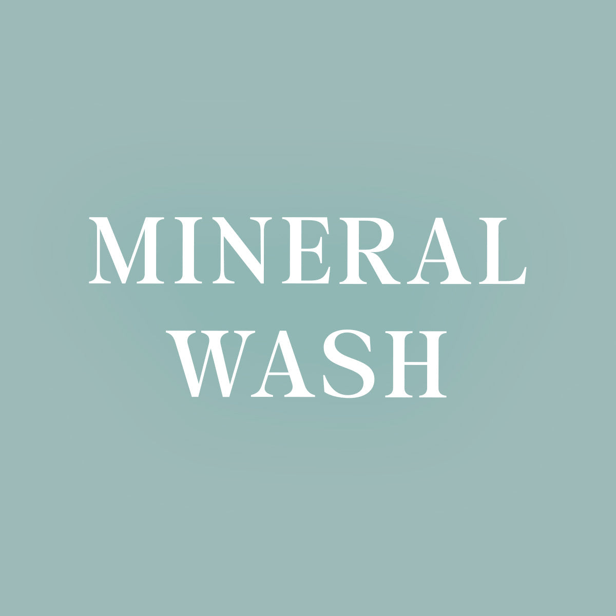 MINERAL WASH