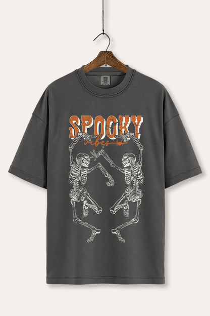 Halloween Spooky Skeletons Graphic Women's Comfort Tee