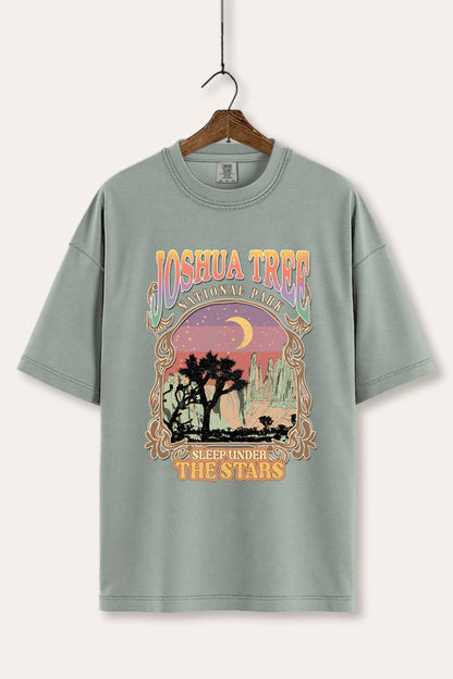 Joshua Tree Desert Stars Graphic Women's Comfort Tee