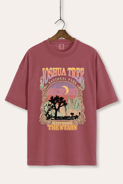 Joshua Tree Desert Stars Graphic Women's Comfort Tee