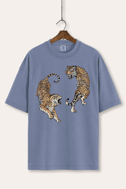 Fighting Tigers Graphic Women's Comfort Tee