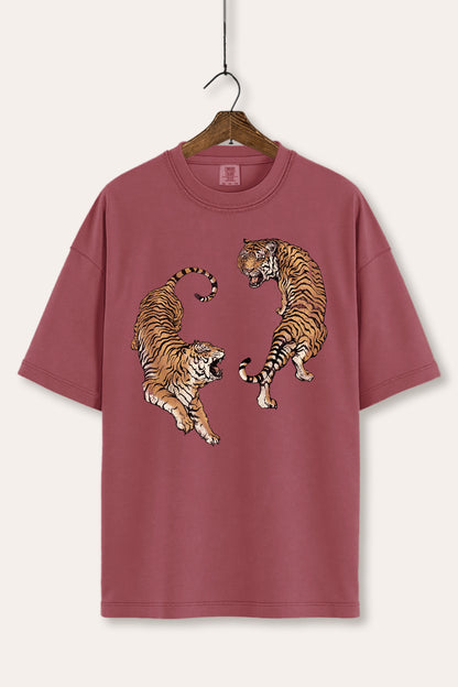 Fighting Tigers Graphic Women's Comfort Tee
