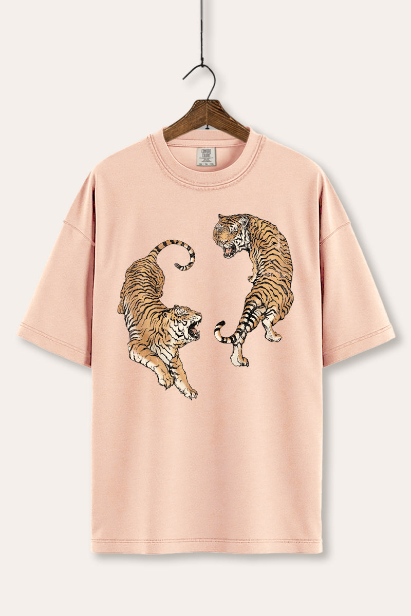 Fighting Tigers Graphic Women's Comfort Tee