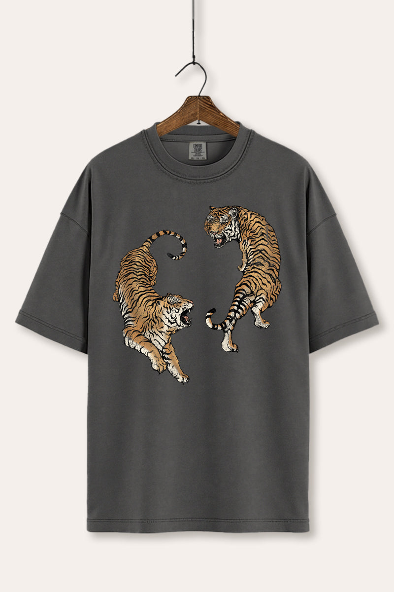 roaring tigers comfort colors® graphic tee