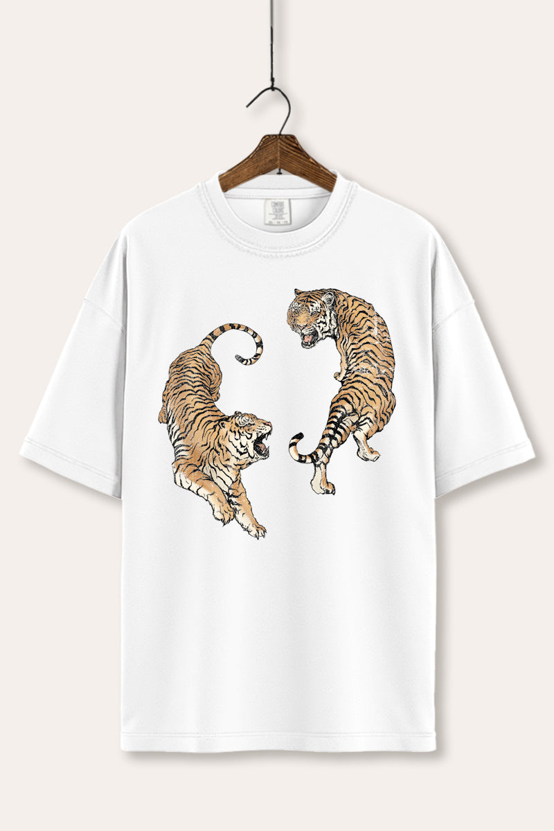 Fighting Tigers Graphic Women's Comfort Tee