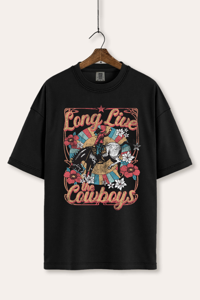 "long live the cowboys" comfort colors® graphic tee