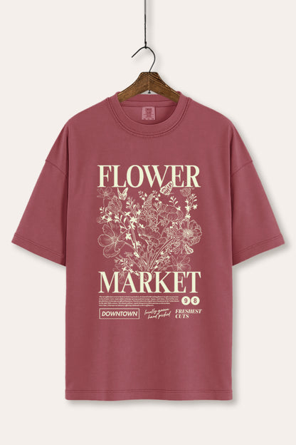 Flower Market Graphic Women's Comfort Tee