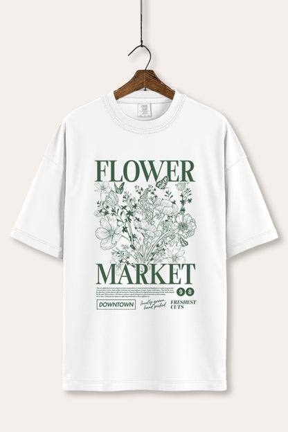 Flower Market Graphic Women's Comfort Tee