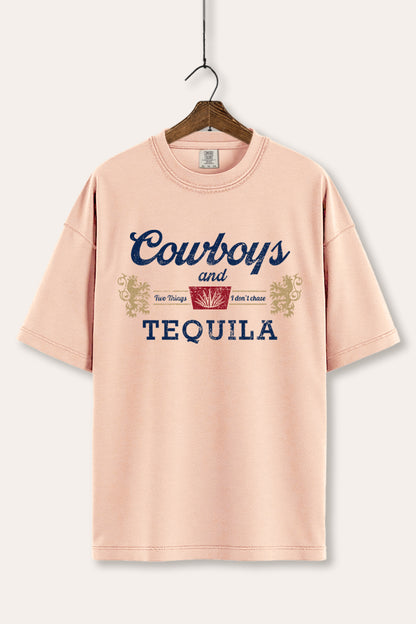 Cowboys & Tequila Western Graphic Women's Comfort Tee