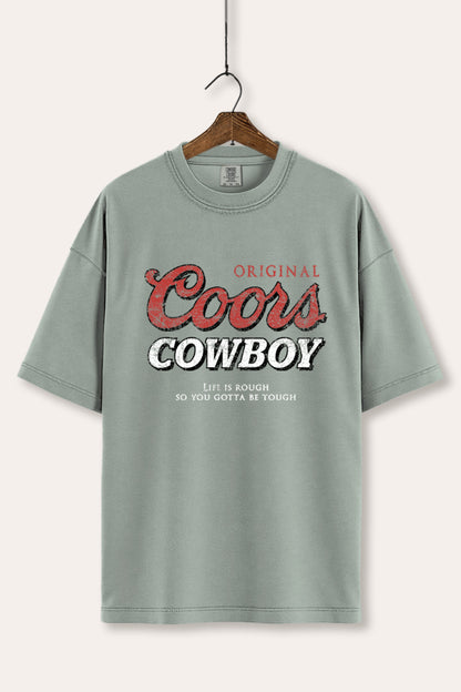 Coors Cowboy Western Graphic Women's Comfort Tee