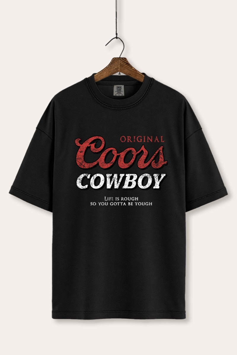 "coors cowboy" graphic comfort colors® tee