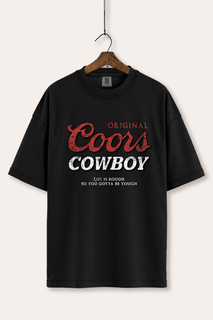 Coors Cowboy Western Graphic Women's Comfort Tee
