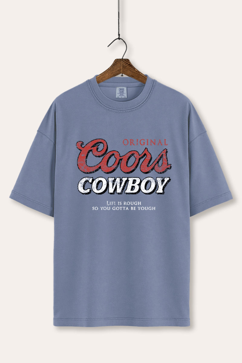 "coors cowboy" graphic comfort colors® tee