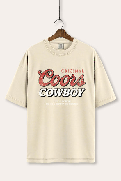 Coors Cowboy Western Graphic Women's Comfort Tee