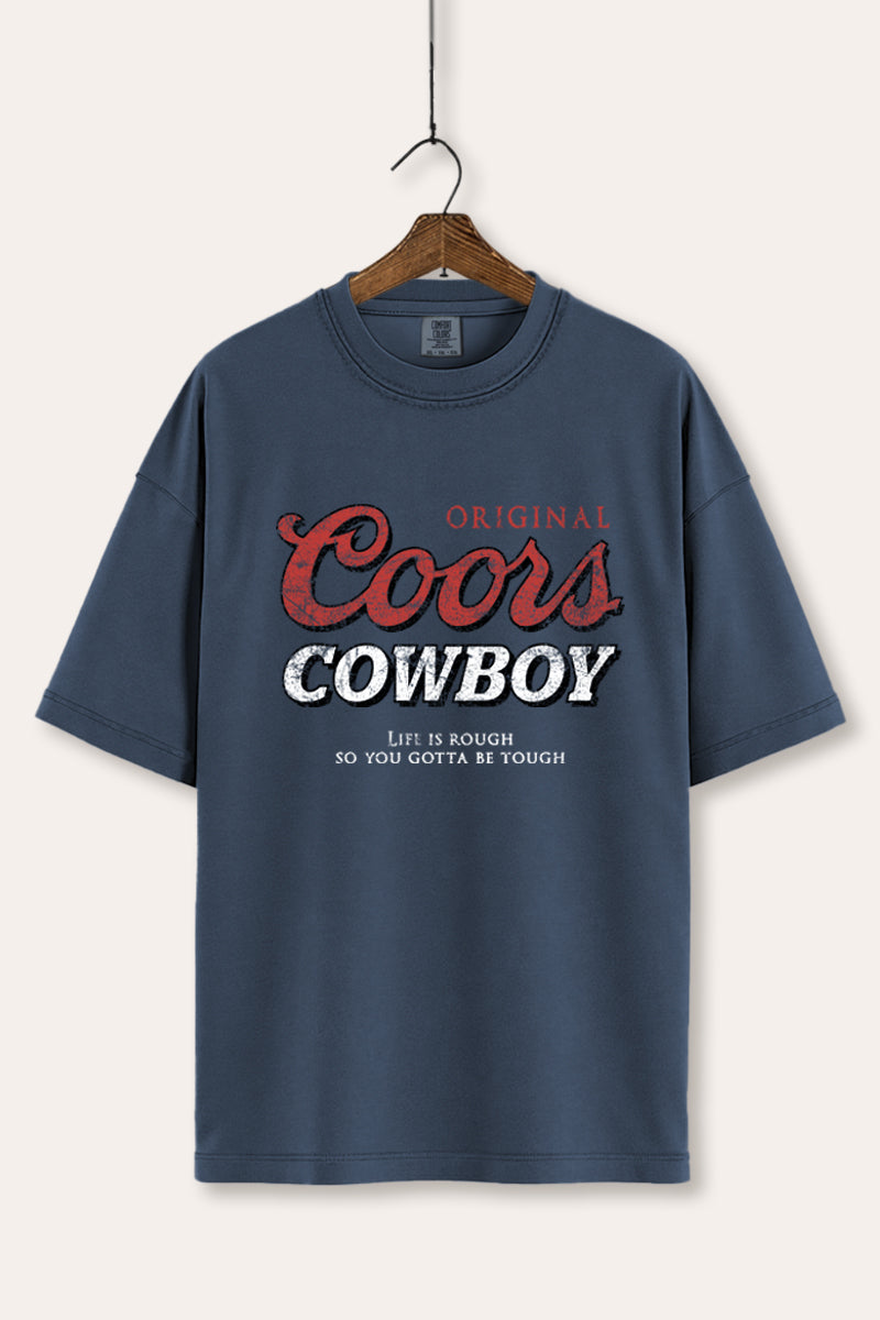 "coors cowboy" graphic comfort colors® tee