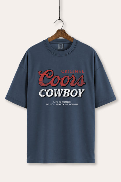 Coors Cowboy Western Graphic Women's Comfort Tee