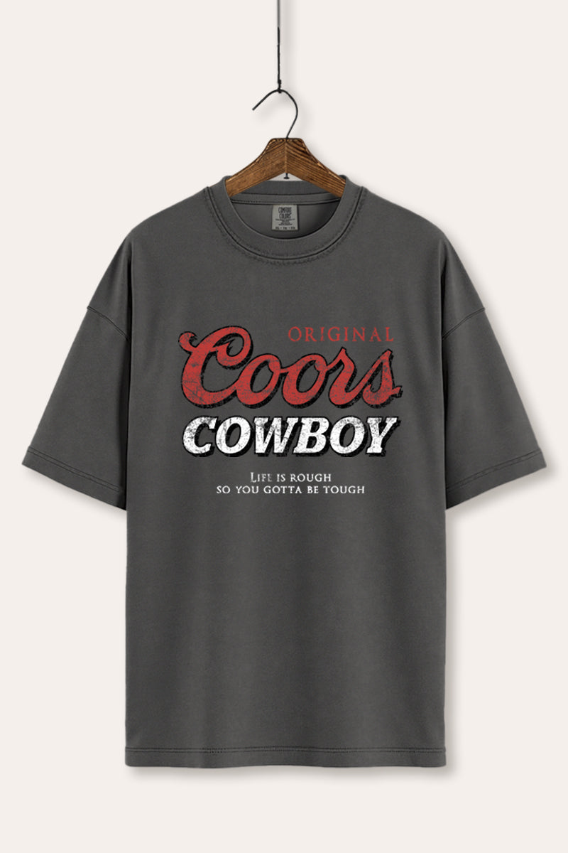 "coors cowboy" graphic comfort colors® tee