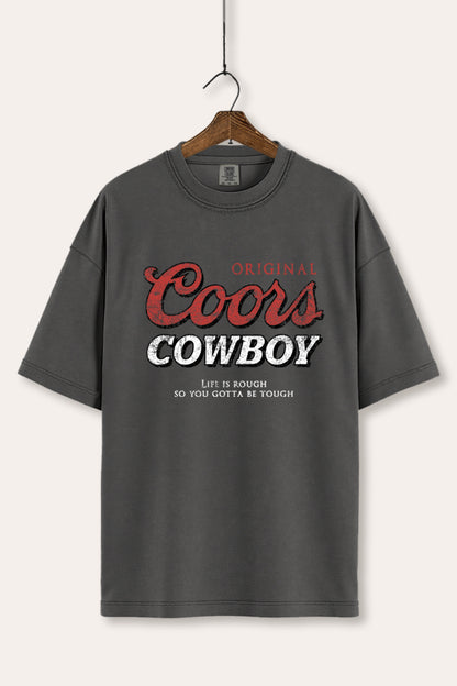 Coors Cowboy Western Graphic Women's Comfort Tee