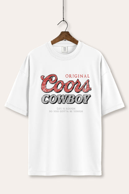 Coors Cowboy Western Graphic Women's Comfort Tee
