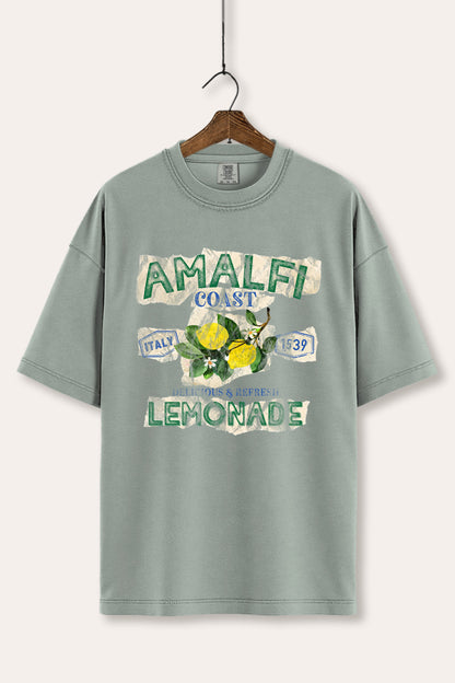 Amalfi Coast Lemon Fruit Graphic Women's Comfort Tee