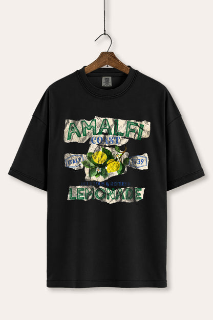 Amalfi Coast Lemon Fruit Graphic Women's Comfort Tee