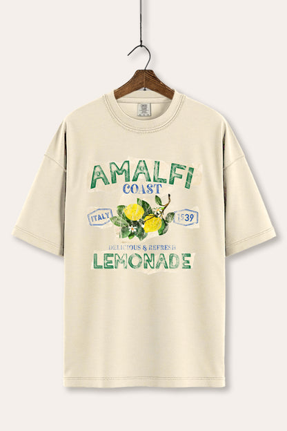 Amalfi Coast Lemon Fruit Graphic Women's Comfort Tee