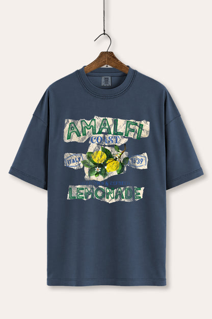 Amalfi Coast Lemon Fruit Graphic Women's Comfort Tee