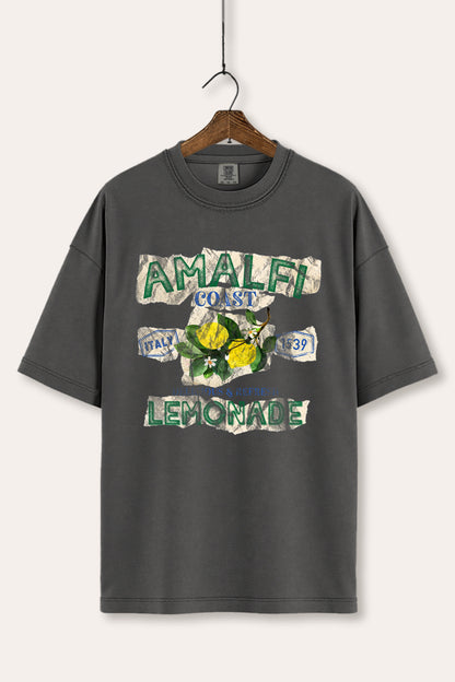 Amalfi Coast Lemon Fruit Graphic Women's Comfort Tee