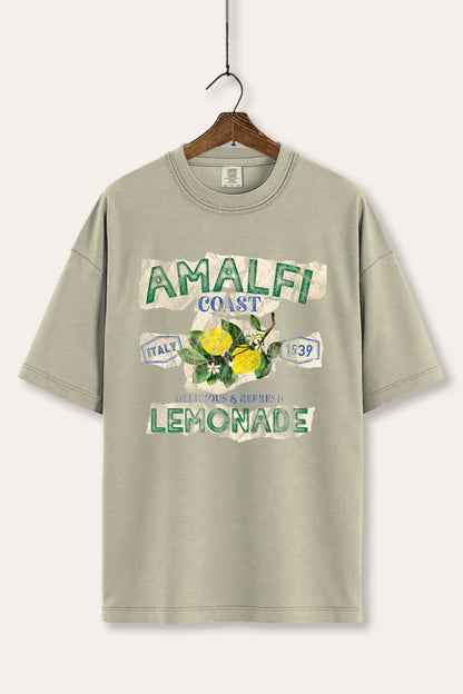 Amalfi Coast Lemon Fruit Graphic Women's Comfort Tee