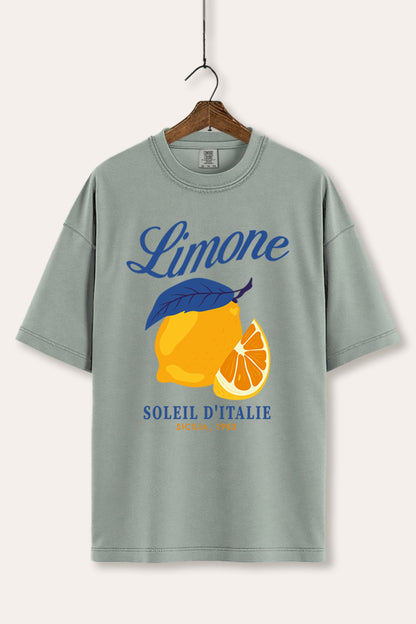 Italy Lemon Fruit Graphic Women's Comfort Tee