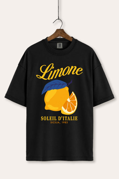 Italy Lemon Fruit Graphic Women's Comfort Tee