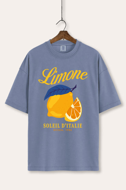 Italy Lemon Fruit Graphic Women's Comfort Tee