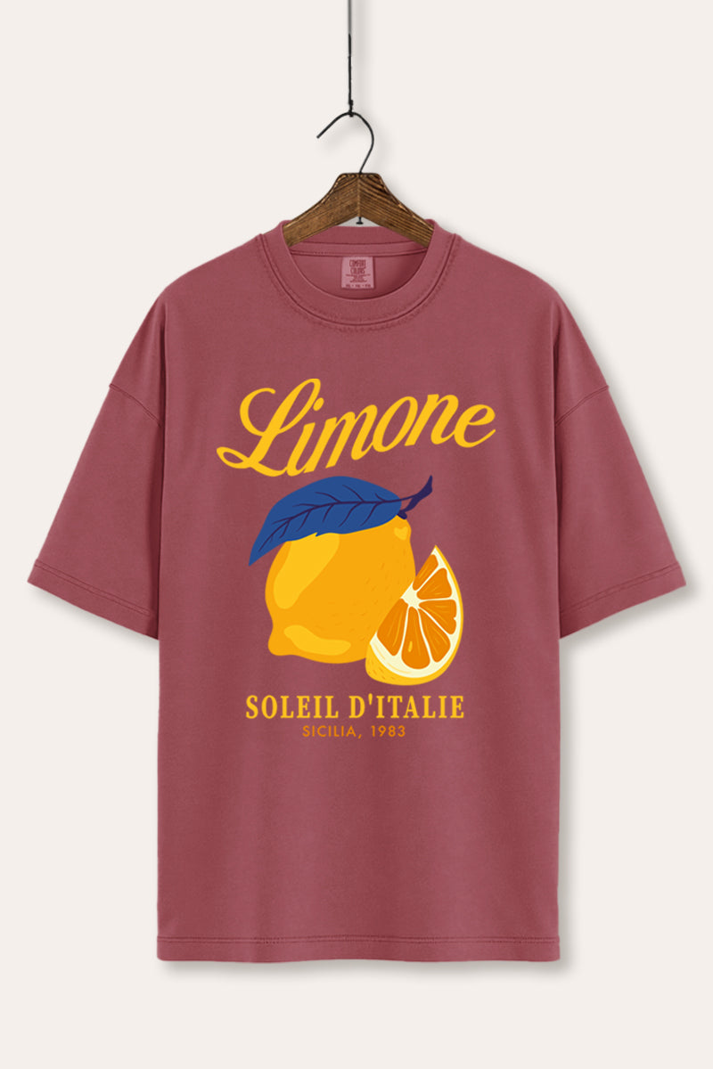 italy lemons comfort colors® graphic tee