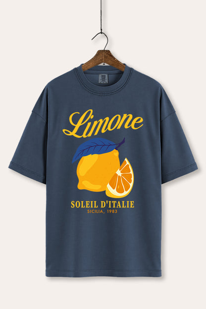 Italy Lemon Fruit Graphic Women's Comfort Tee