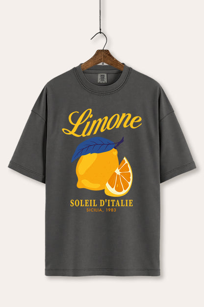 Italy Lemon Fruit Graphic Women's Comfort Tee