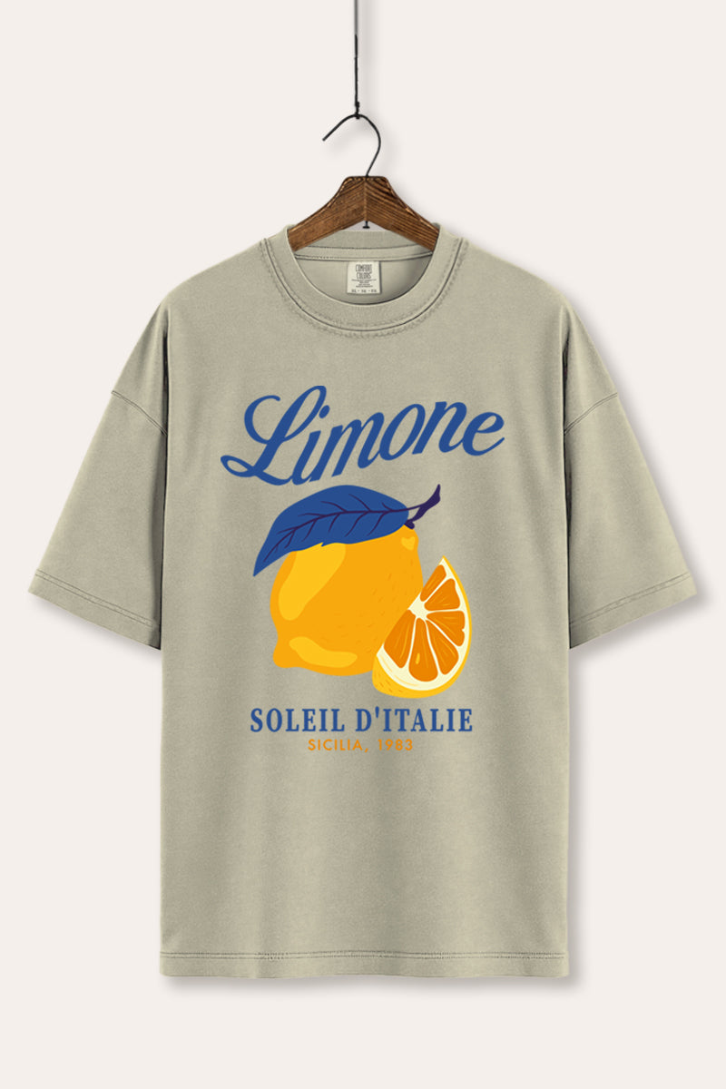 italy lemons comfort colors® graphic tee