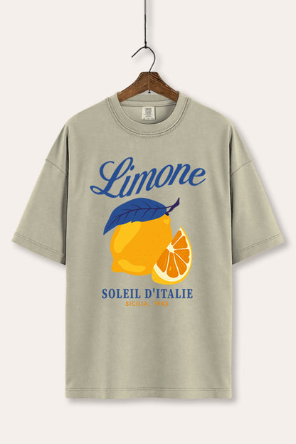 Italy Lemon Fruit Graphic Women's Comfort Tee