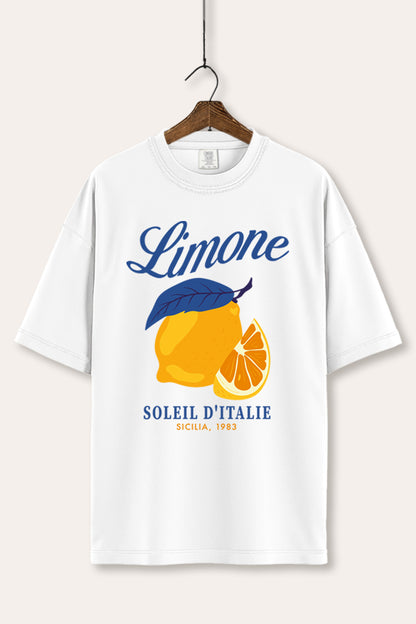 Italy Lemon Fruit Graphic Women's Comfort Tee