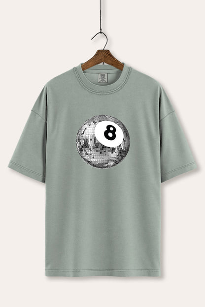 Disco 8-Ball Graphic Women's Comfort Tee