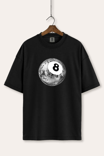 Disco 8-Ball Graphic Women's Comfort Tee