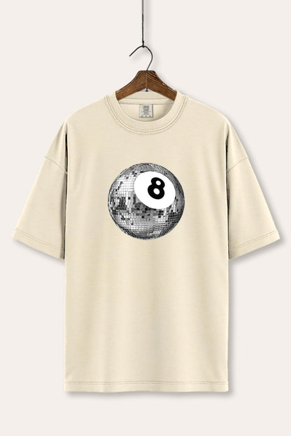 Disco 8-Ball Graphic Women's Comfort Tee
