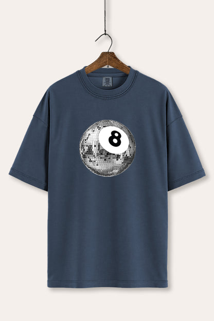 Disco 8-Ball Graphic Women's Comfort Tee