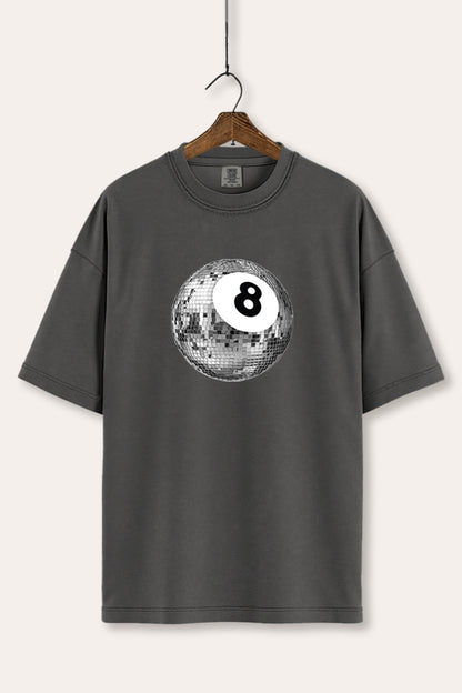Disco 8-Ball Graphic Women's Comfort Tee