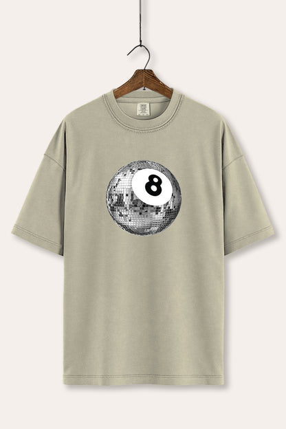 Disco 8-Ball Graphic Women's Comfort Tee