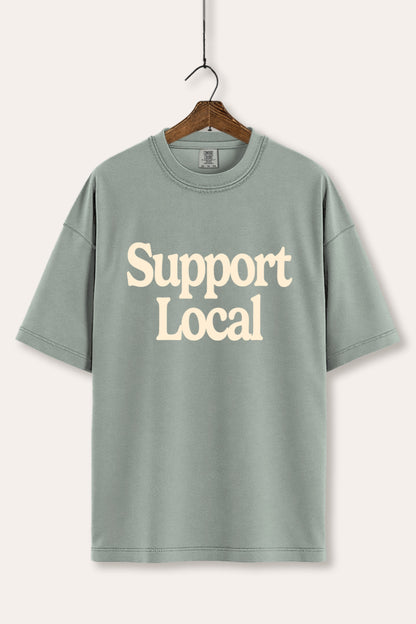 Support Local Graphic Women's Comfort Tee